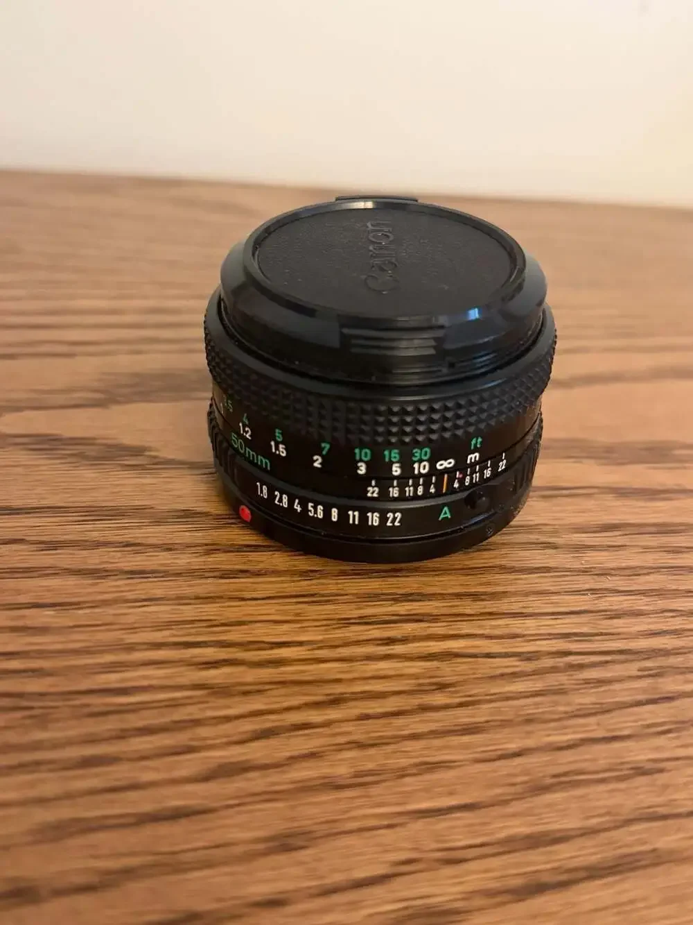 Canon Lens FD 50mm 1:1.8 New FD Manual Focus Prime Lens